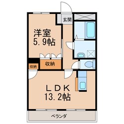 プレサスヒルズの物件間取画像